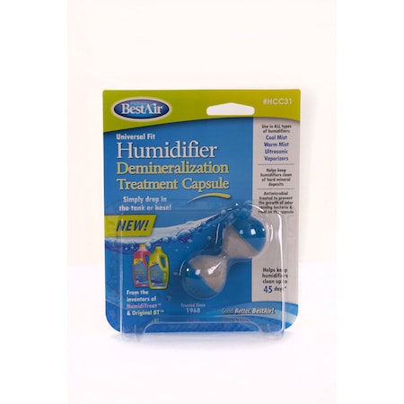 Keeney Mfg BestAir 1 pk Humidifier Demineralization Treatment HCC31-PDQ-4